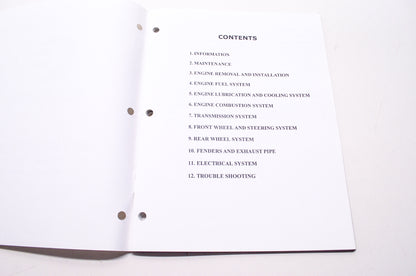 E-Ton America ATV Service Shop Repair Manual TXL-50 TXL-90 AXL-50 AXL-90