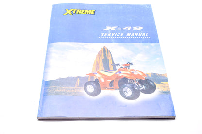 Xtreme X-49 ATV Service Shop Repair Manual