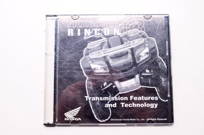 TRX 650 FA Rincon 2003 Transmission Features & Technology CD