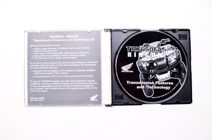 TRX 650 FA Rincon 2003 Transmission Features & Technology CD