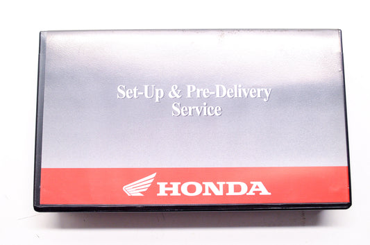 OEM Honda S1639 Full Cycle VHS Video Set-Up & Pre-Delivery Service