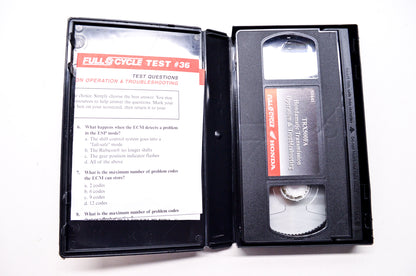 OEM Honda S1641 VHS Video TRX500FA matic Transmission Operation & Troubleshootin
