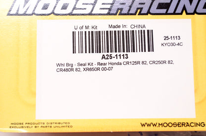 Moose Racing A25-1113 Wheel Bearing & Seal Kit NOS