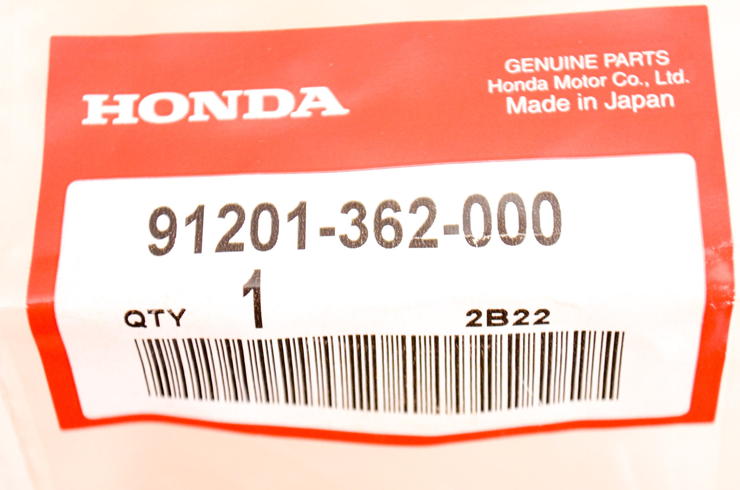 OEM Honda 91201-362-000 Oil Seal 12X25X7 NOS