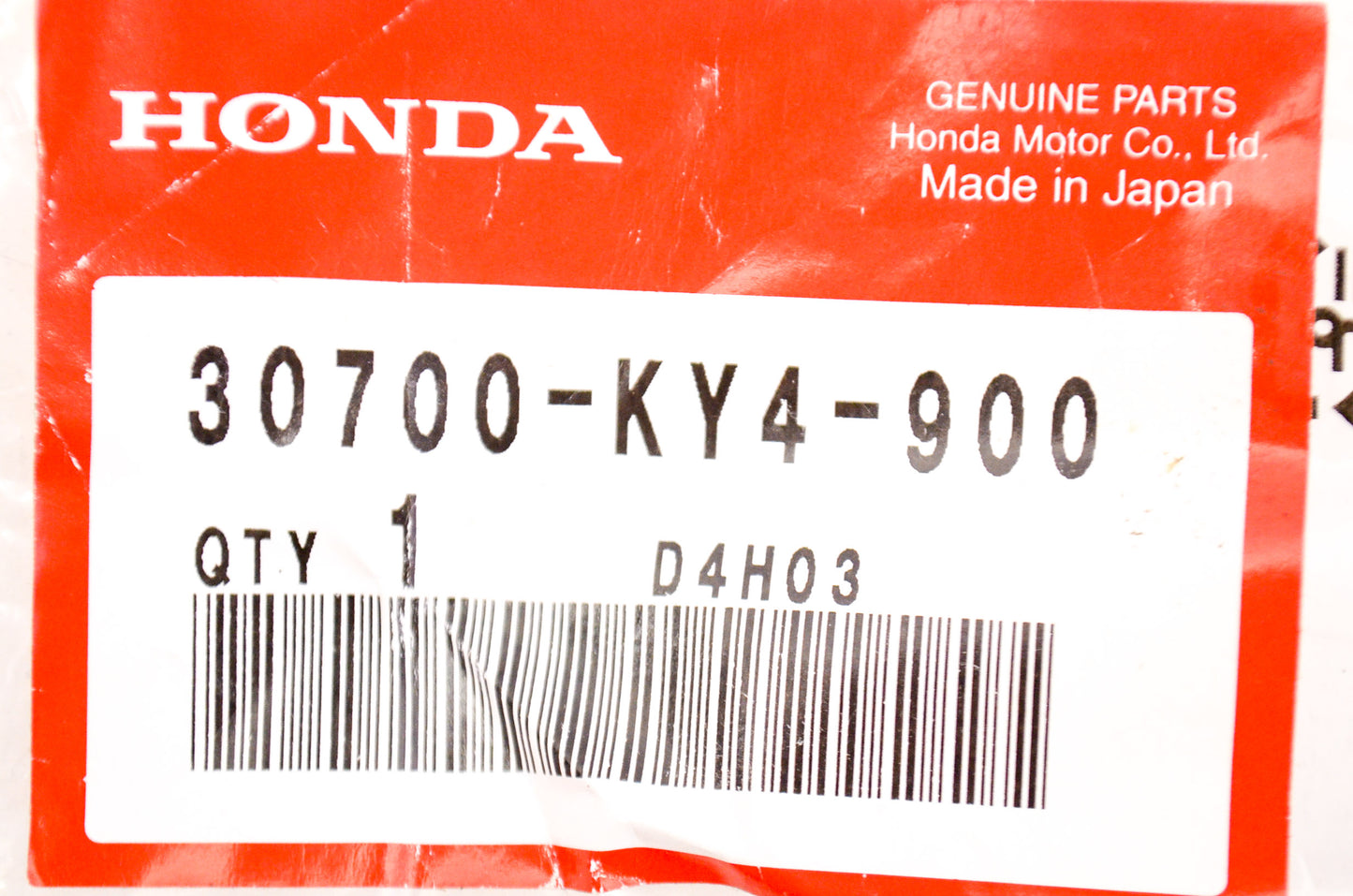 OEM Honda 30700-KY4-900 Cap Assembly NOS
