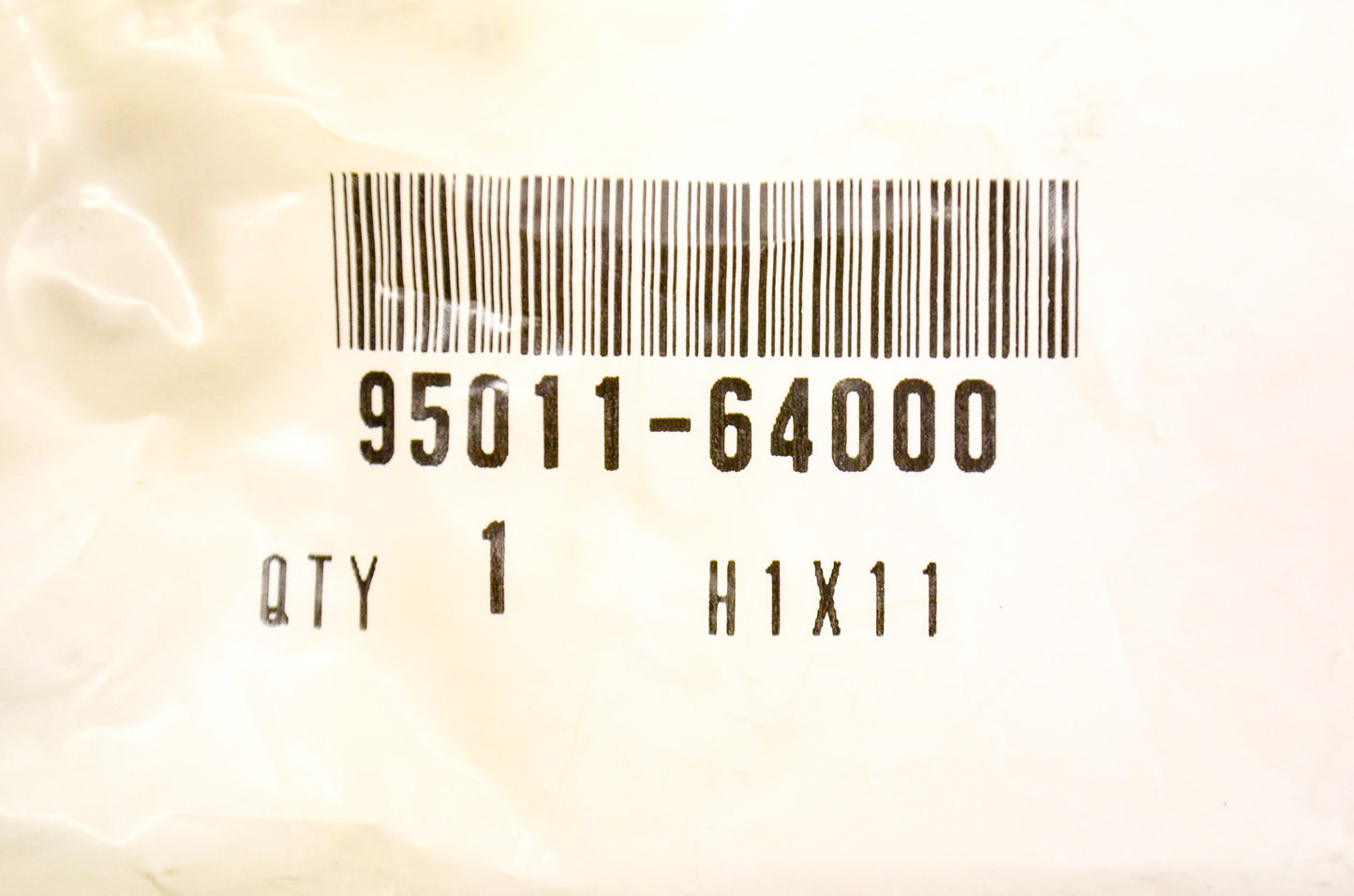 OEM Honda 95011-64000 Rubber D NOS