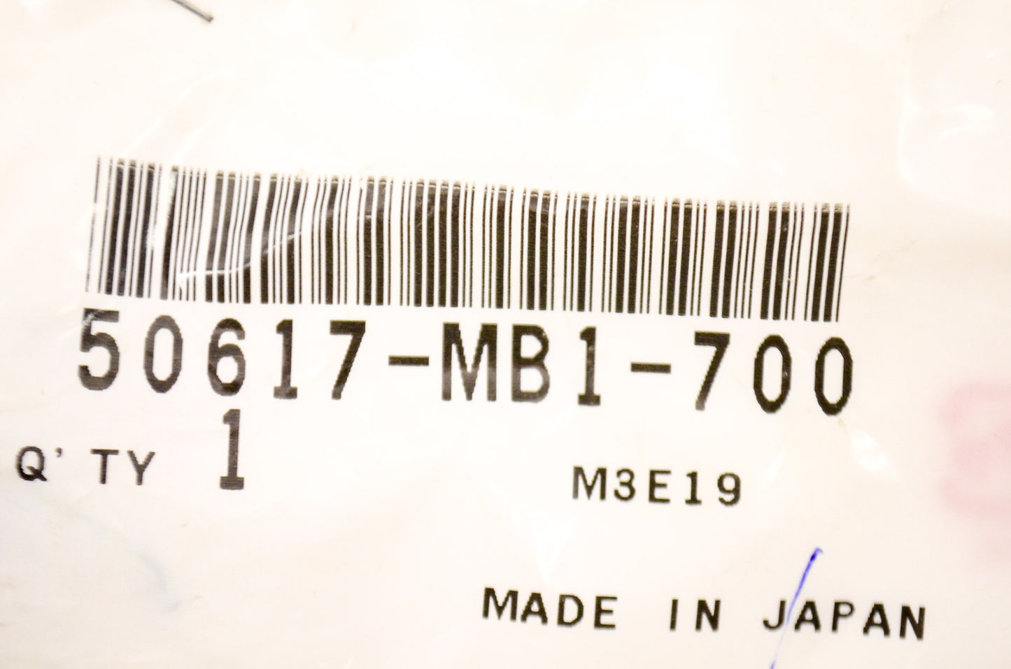 OEM Honda 50617-MB1-700 Step Return Spring NOS