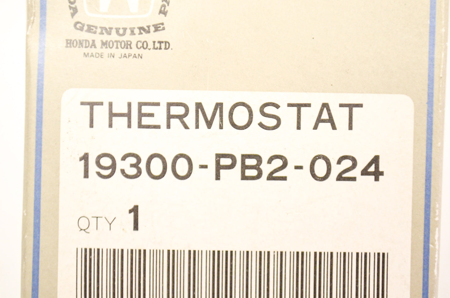 OEM Honda 19300-PB2-024 Thermostat NOS