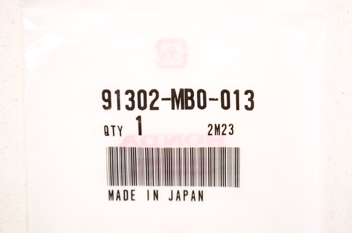 OEM Honda 91302-MB0-013 O-Ring (32.95X2.62) NOS