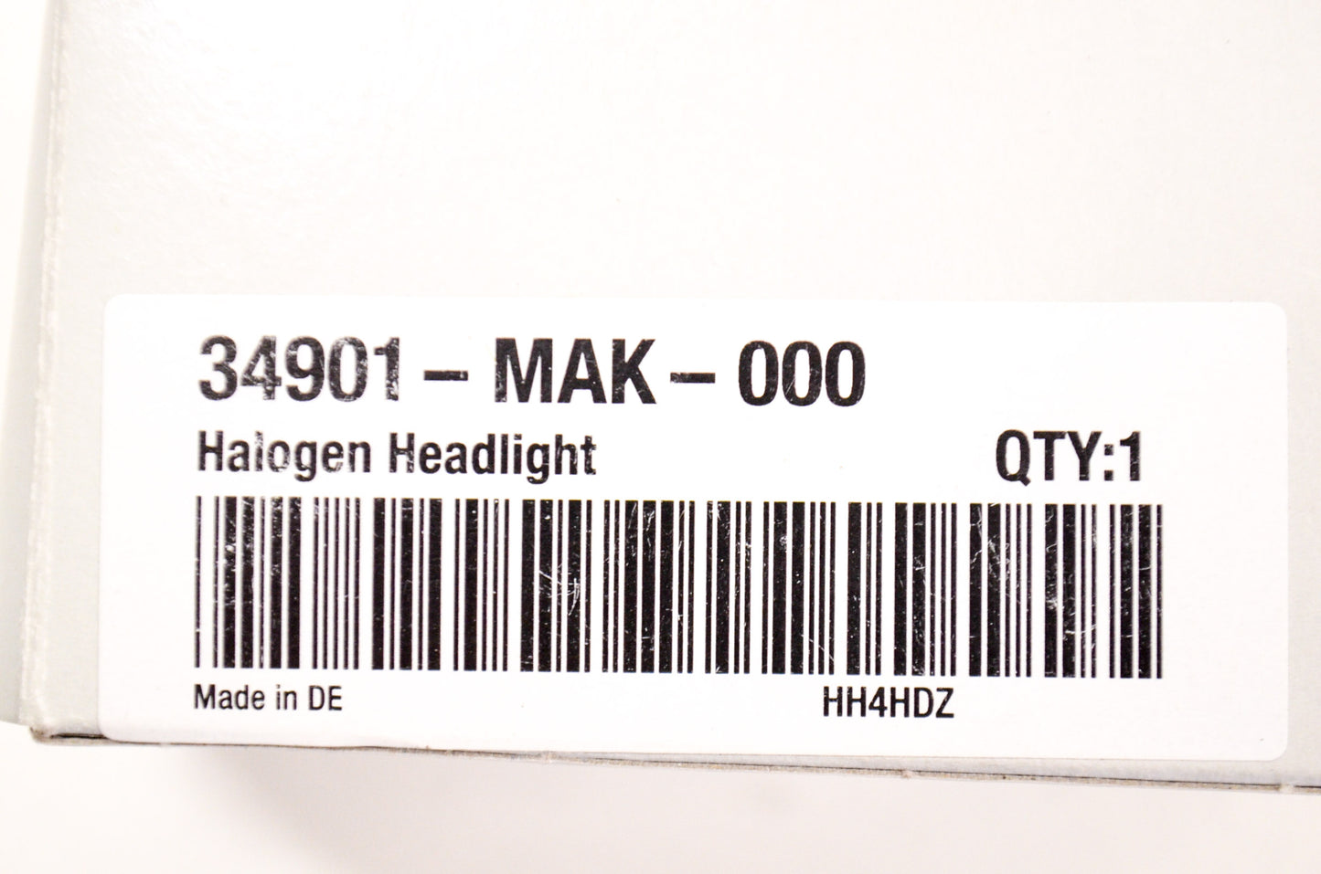 OEM Honda 34901-MAK-000 Bulb (12V 60/55W) NOS
