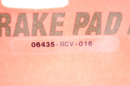 OEM Honda 06435-MCV-016 Rear Pad Set NOS