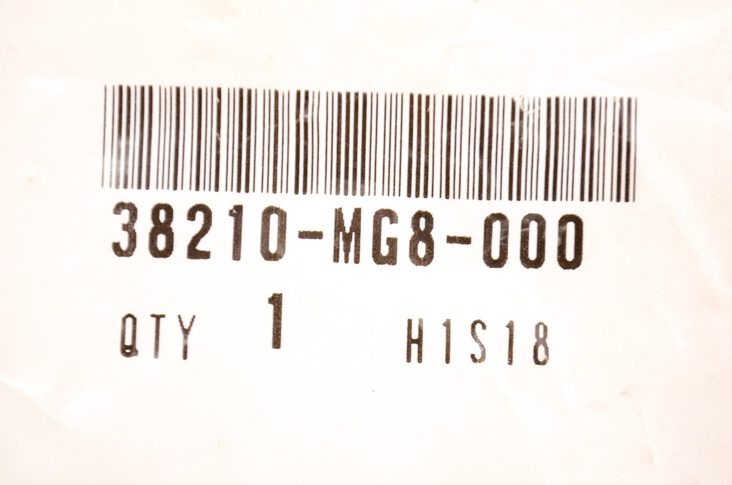 OEM Honda 38210-MG8-000 Fuse Cover NOS