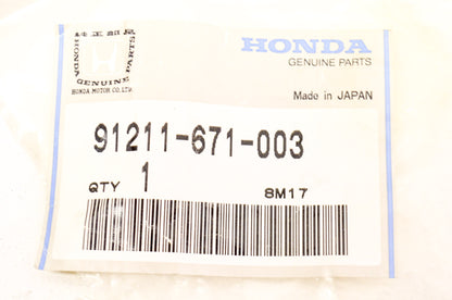 OEM Honda 91211-671-003 Oil Seal 15X25X6 NOS