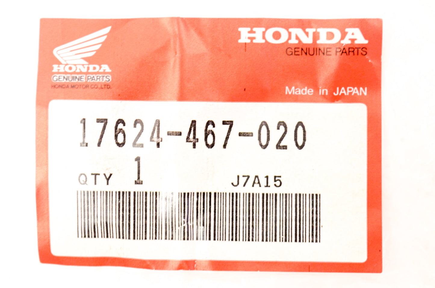 OEM Honda 17624-467-020 Fuel Tank Cap Gasket NOS