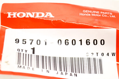 OEM Honda 95701-0601600 Flange Bolt 6x16 NOS