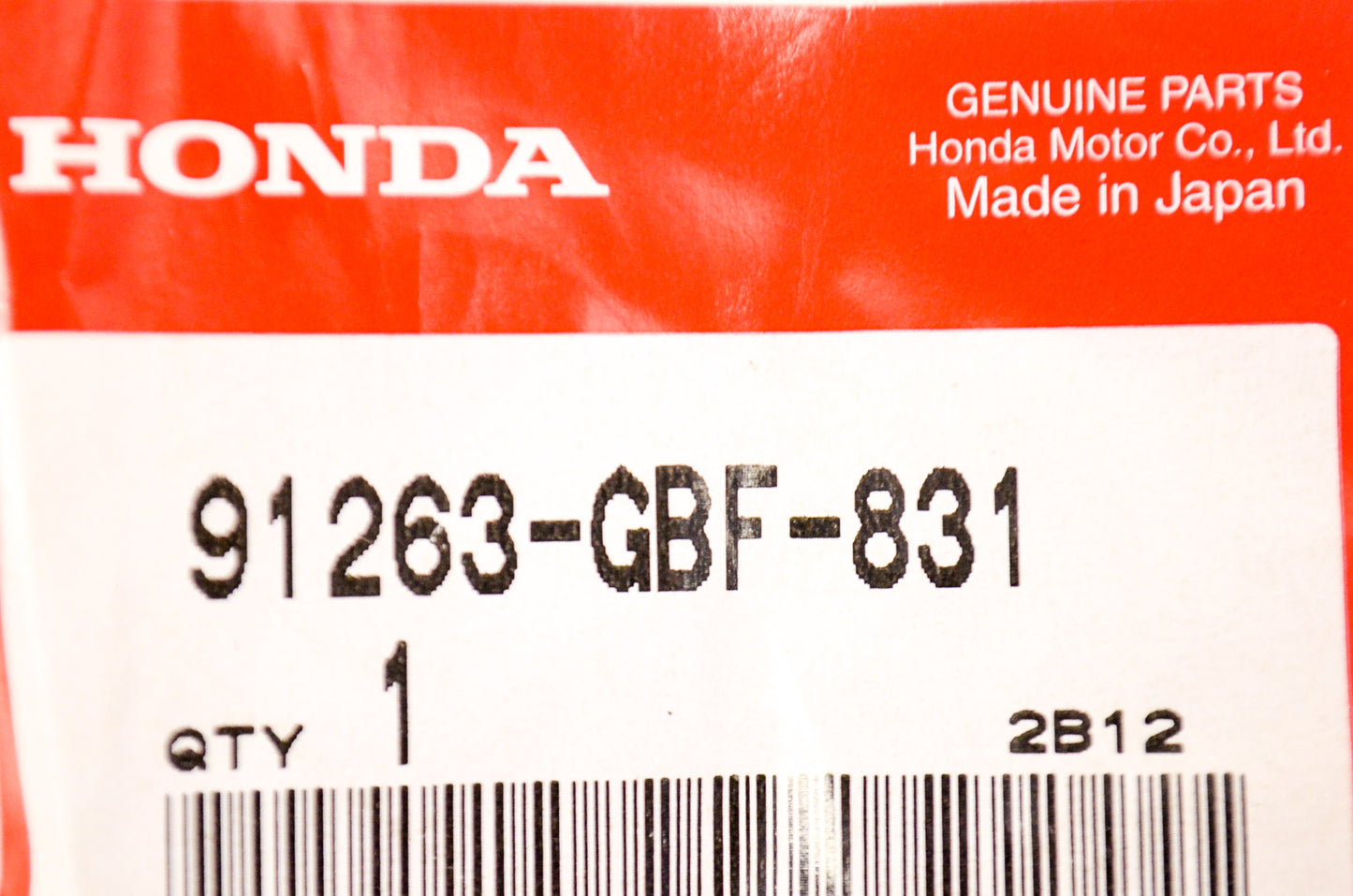 OEM Honda 91263-GBF-831 Dust Seal (15X22X5) NOS