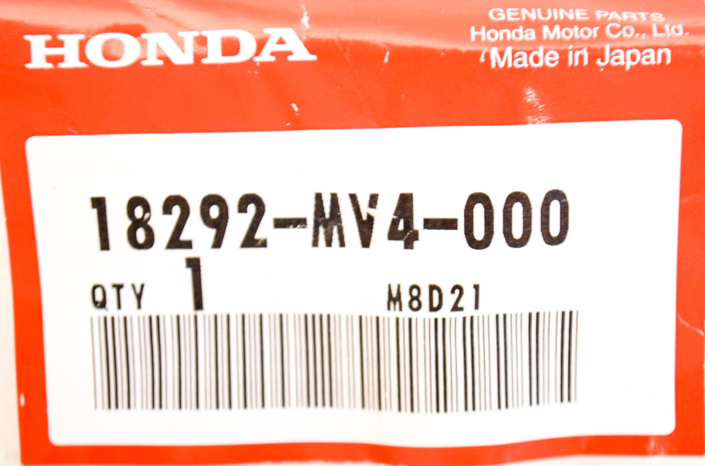 OEM Honda 18292-MV4-000 Muffler Gasket NOS
