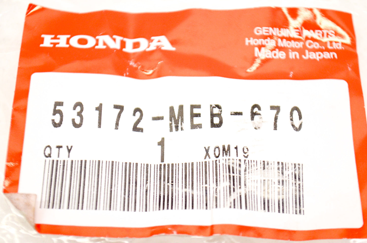 OEM Honda 53172-MEB-670 Left Bracket NOS