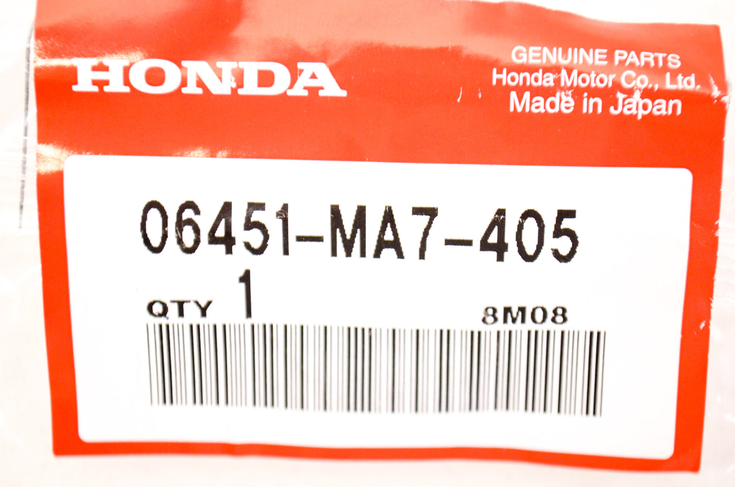 OEM Honda 06451-MA7-405 Piston Seal Set NOS