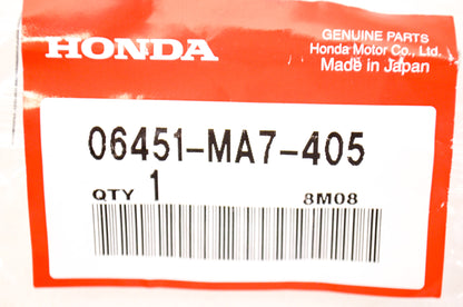 OEM Honda 06451-MA7-405 Piston Seal Set NOS