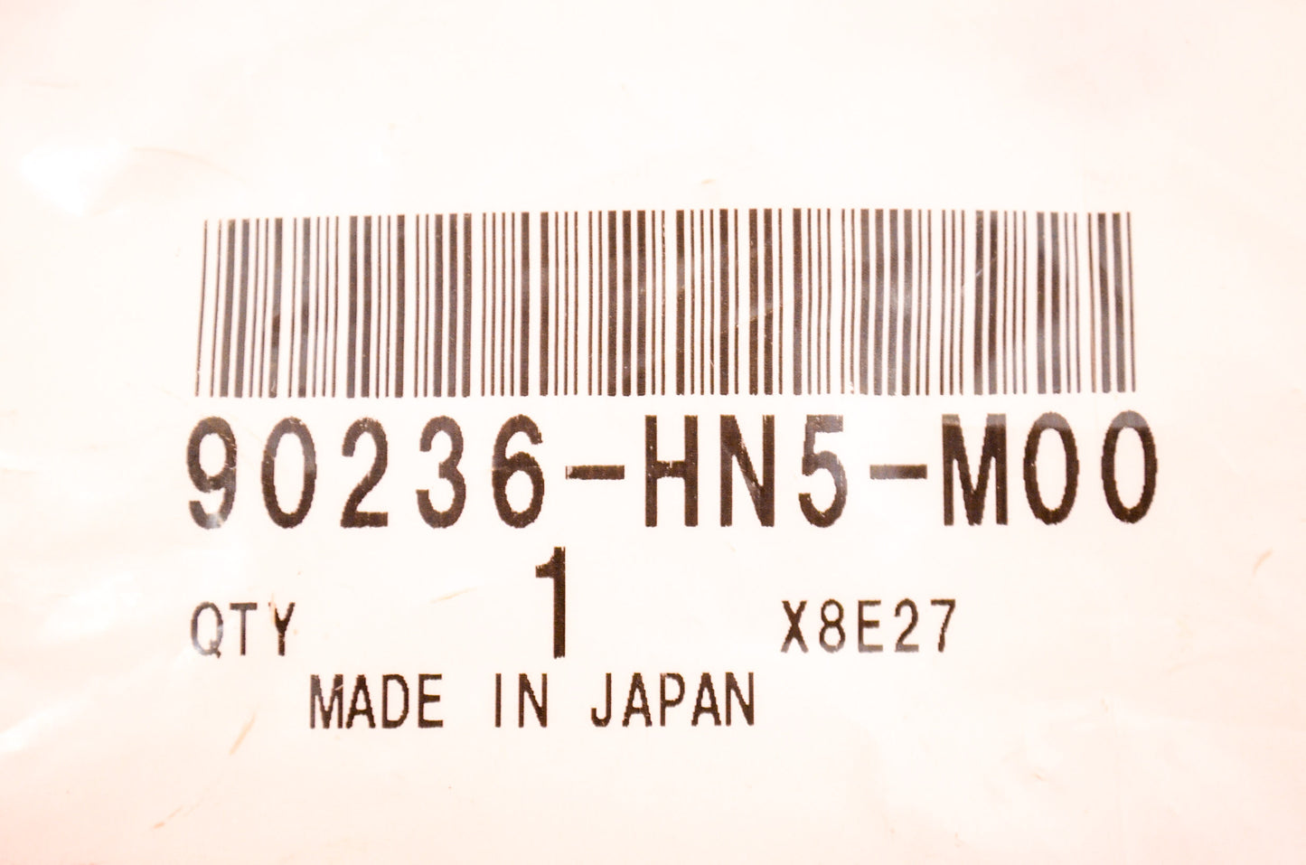 OEM Honda 90236-HN5-M00 Lock Nut 18mm NOS
