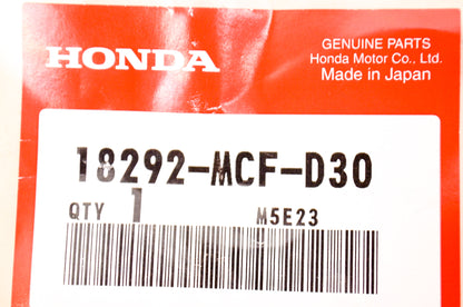 OEM Honda 18292-MCF-D30 Exhaust Pipe Gasket NOS