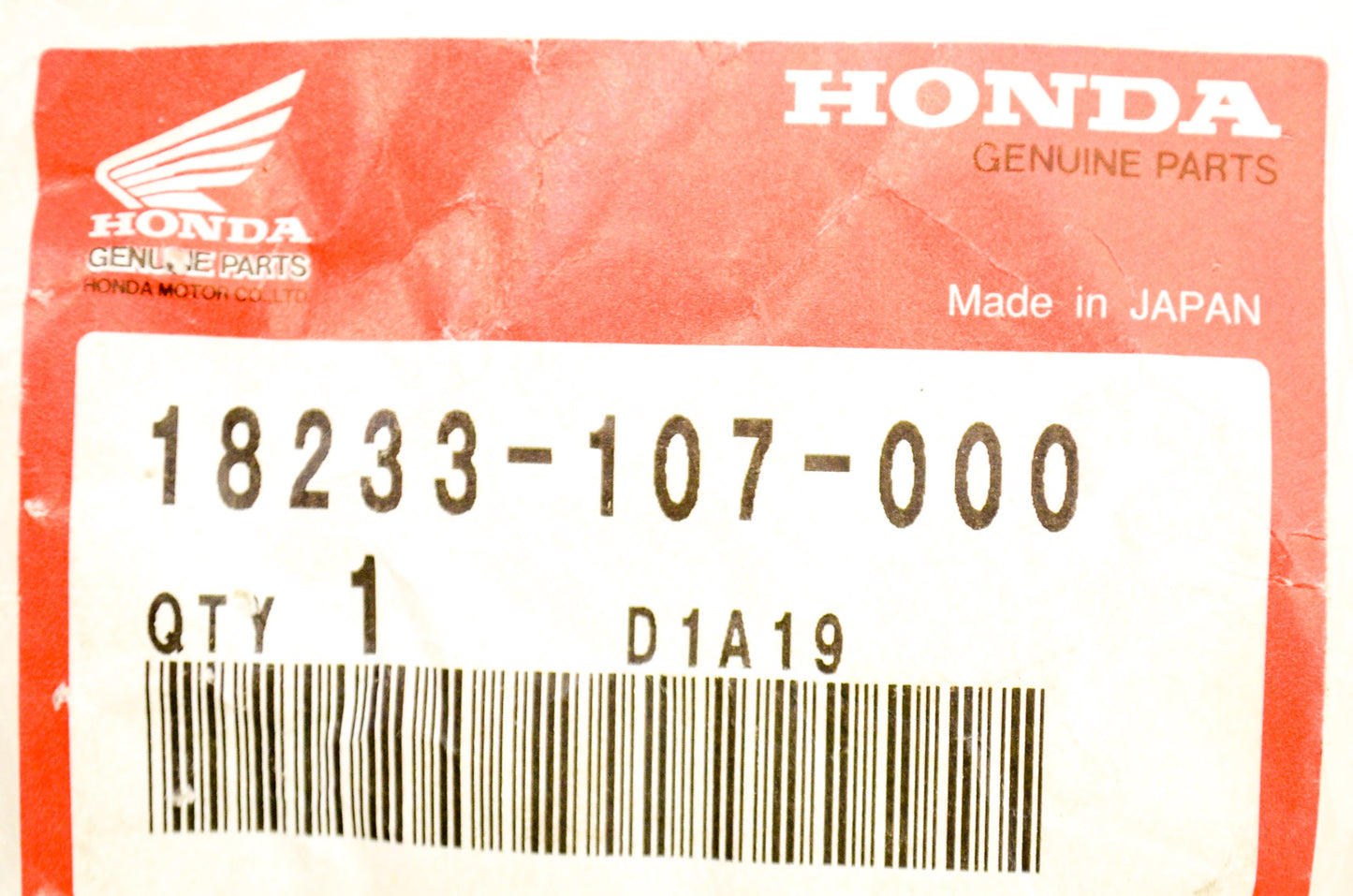 OEM Honda 18233-107-000 Exhaust Joint Collar NOS