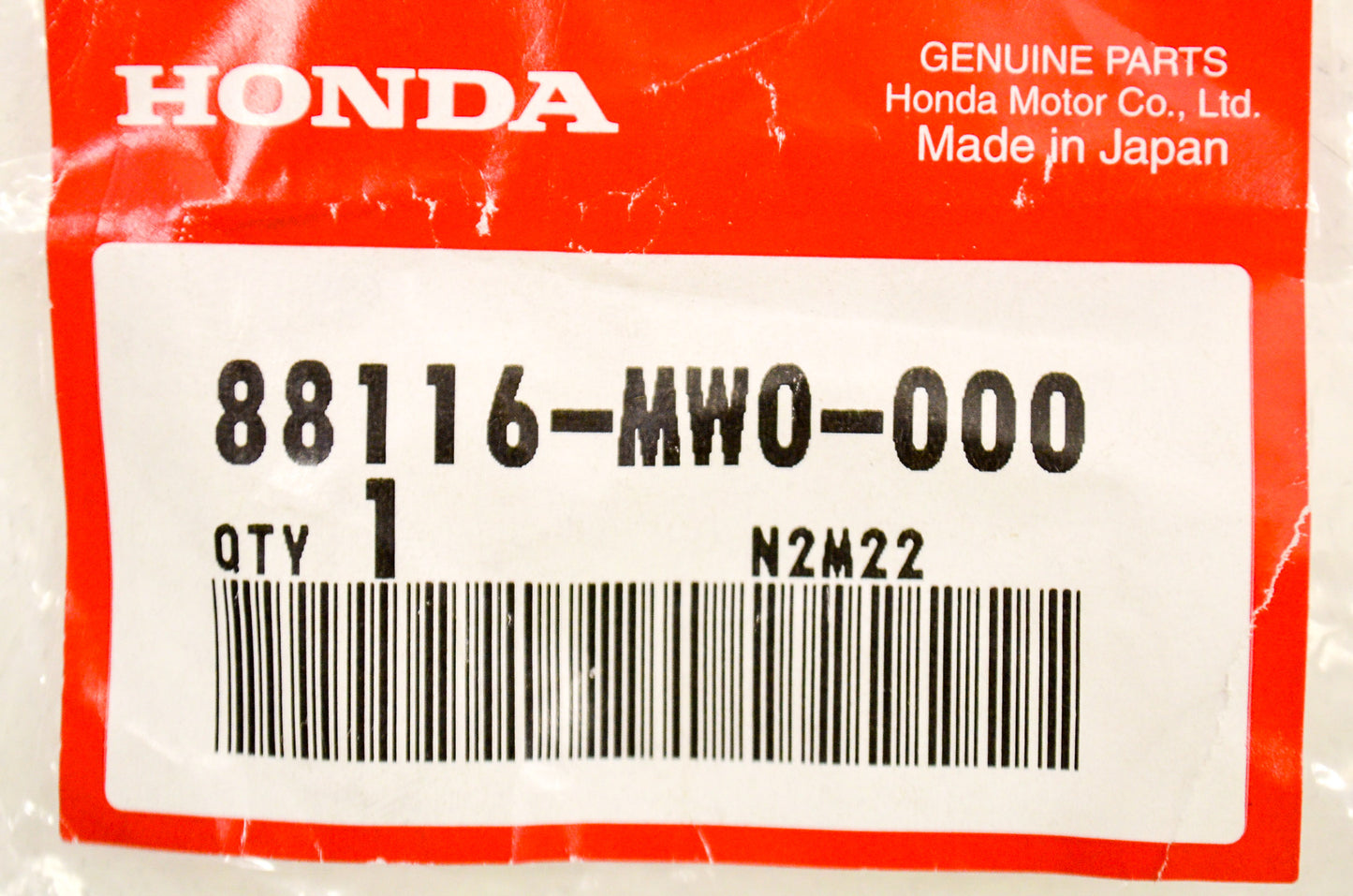 OEM Honda 88116-MW0-000 Mirror Setting Rubber NOS