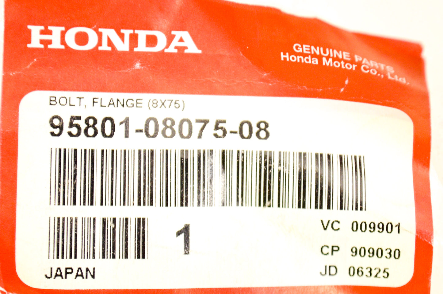 New OEM Honda Flange Bolt NOS