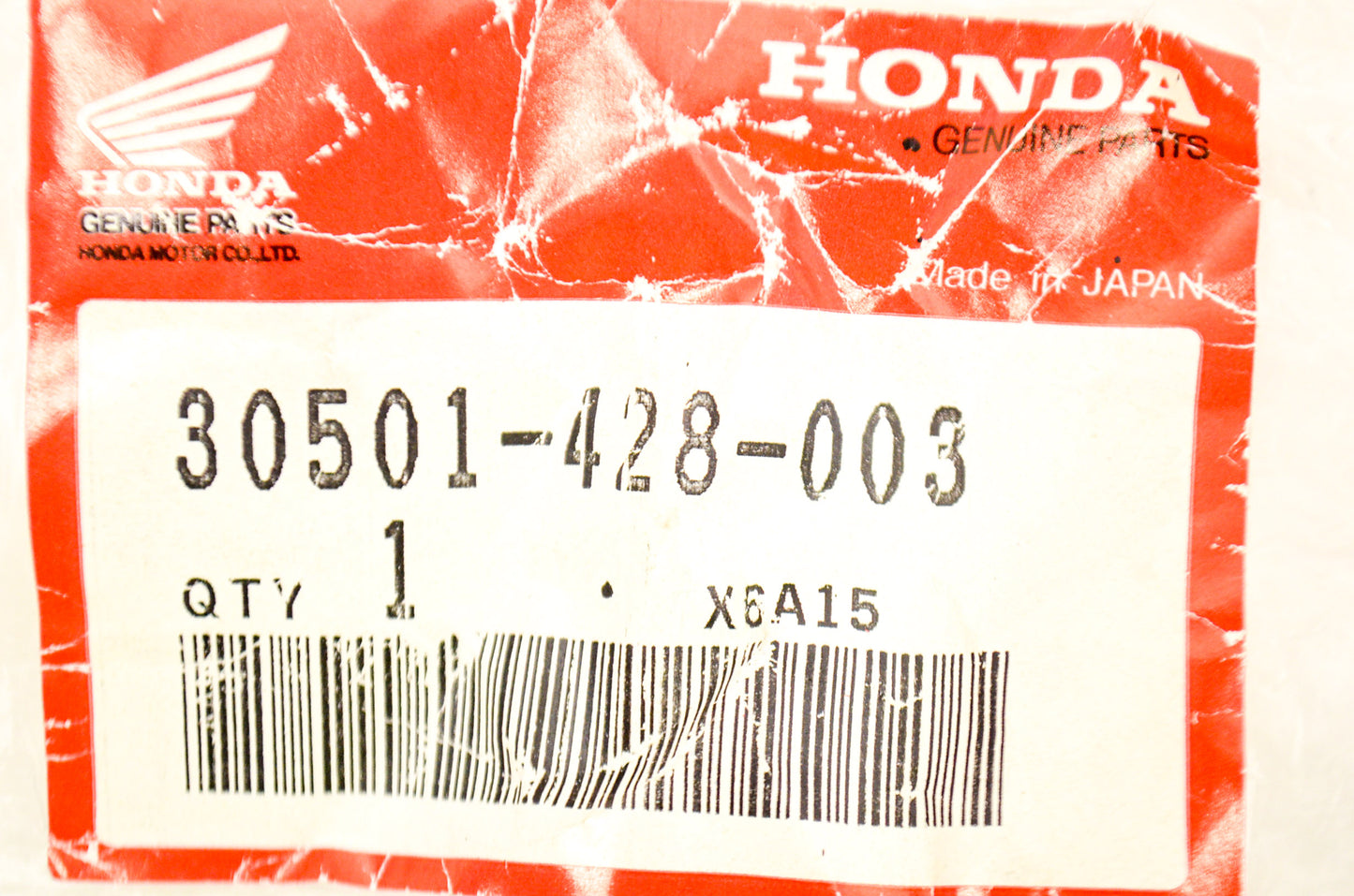 OEM Honda 30501-428-003 Screw Cap NOS