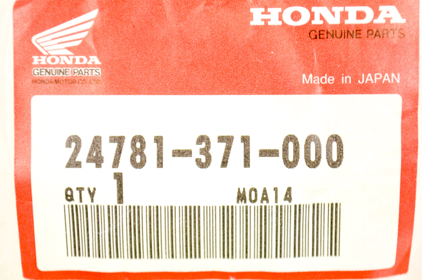 OEM Honda 24781-371-000 Change Pedal Rubber NOS