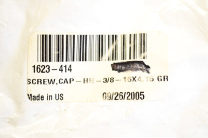 OEM Arctic Cat 1623-414 HH-3/8-16X4.15 GR 5 Cap Screw NOS