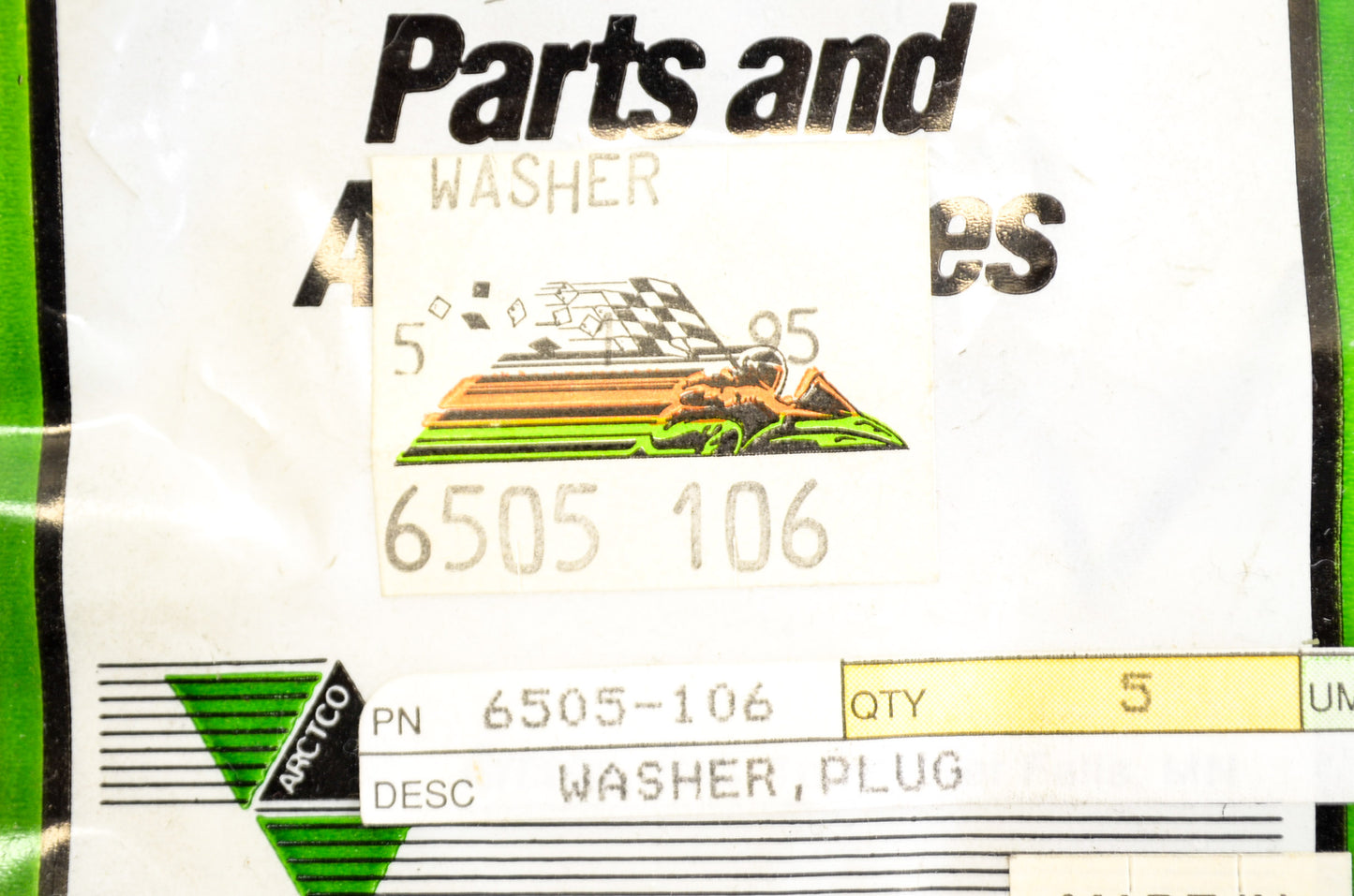 OEM Arctic Cat 6505-106 Plug Washer