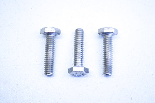 OEM Arctic Cat 0624-289 Hex Head Cap Screw 1/4-20x1 SS Qty 3 NOS