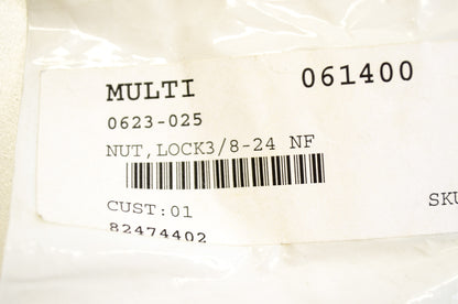 OEM Arctic Cat 0623-025 Lock Nut 3/8-24 NF NOS