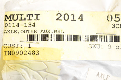 OEM Arctic Cat 0114-134 Outer Aux Wheel Axle NOS