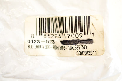 New OEM Arctic Cat Rib Neck Bolt 5/16-18x.625 QTY 4 NOS