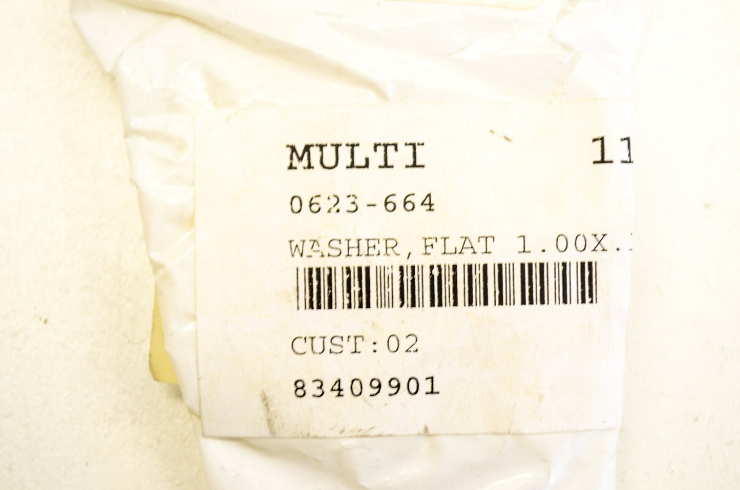 OEM Arctic Cat 0623-664 Flat Washer 1.00X.390X.164 Qty 3 NOS