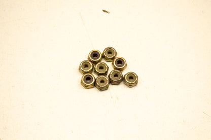 OEM Arctic Cat 8041-126 Nylon Hex Thin Lock Nut 6-32 Qty 9 NOS