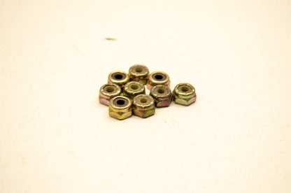 OEM Arctic Cat 8041-126 Nylon Hex Thin Lock Nut 6-32 Qty 9 NOS