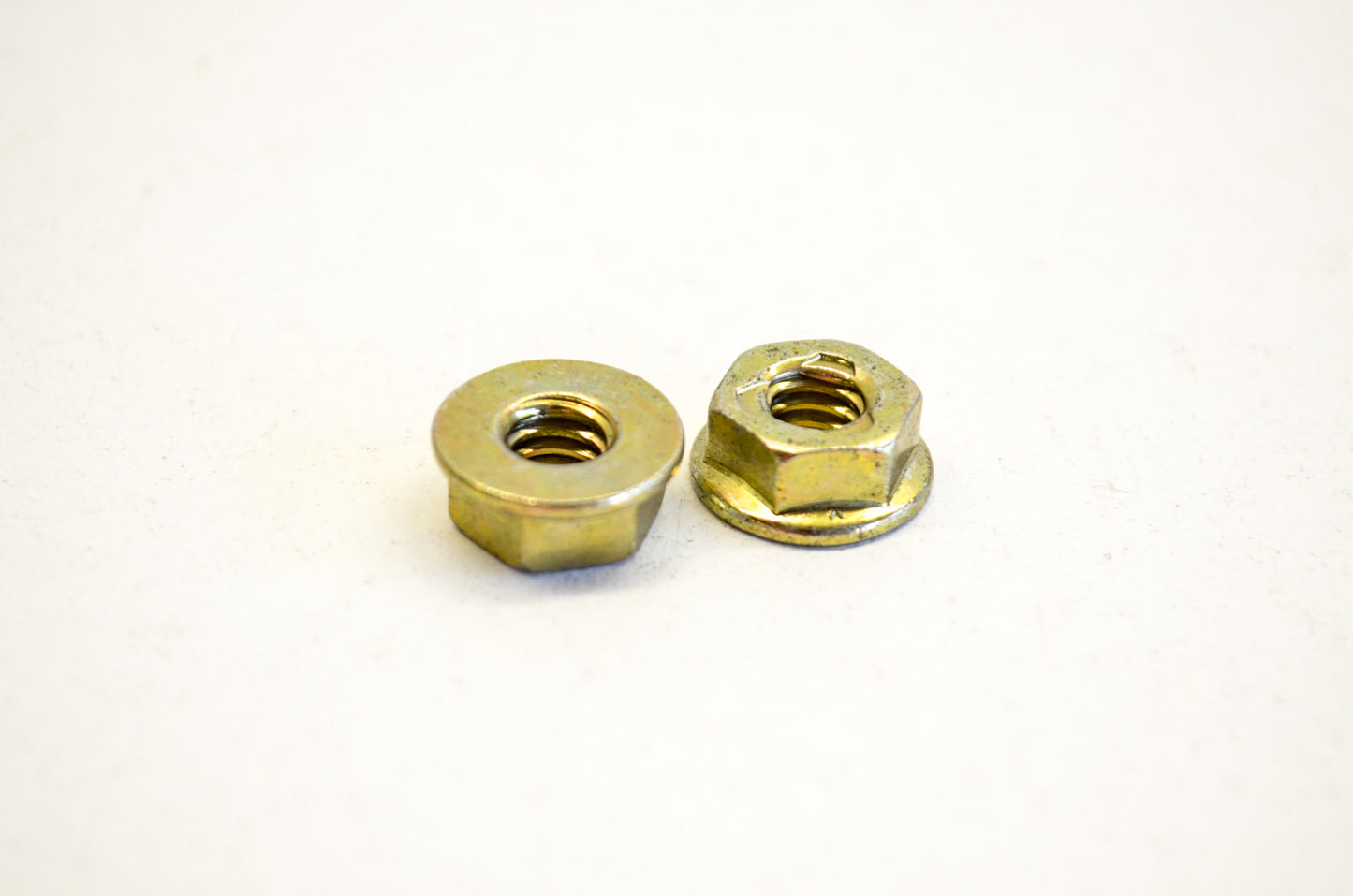 OEM Arctic Cat 8048-366 Top Lock Hex Flange Nut 1/4-20 Qty 2 NOS