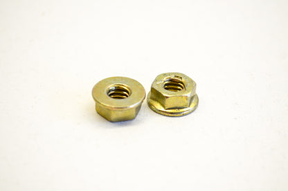 OEM Arctic Cat 8048-366 Top Lock Hex Flange Nut 1/4-20 Qty 2 NOS
