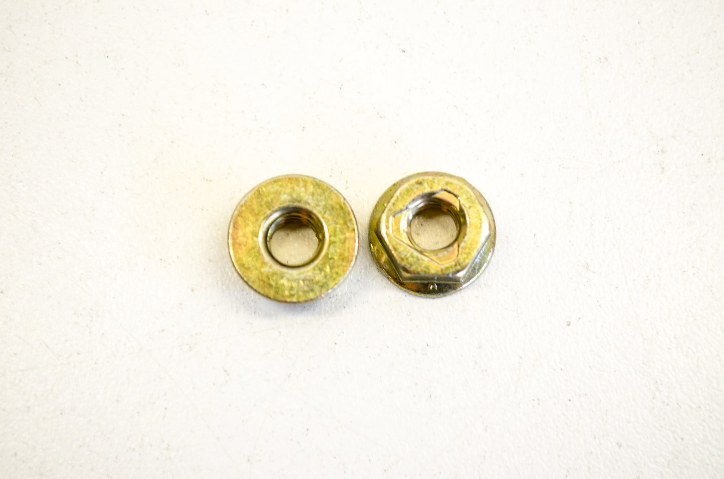 OEM Arctic Cat 8048-366 Top Lock Hex Flange Nut 1/4-20 Qty 2 NOS