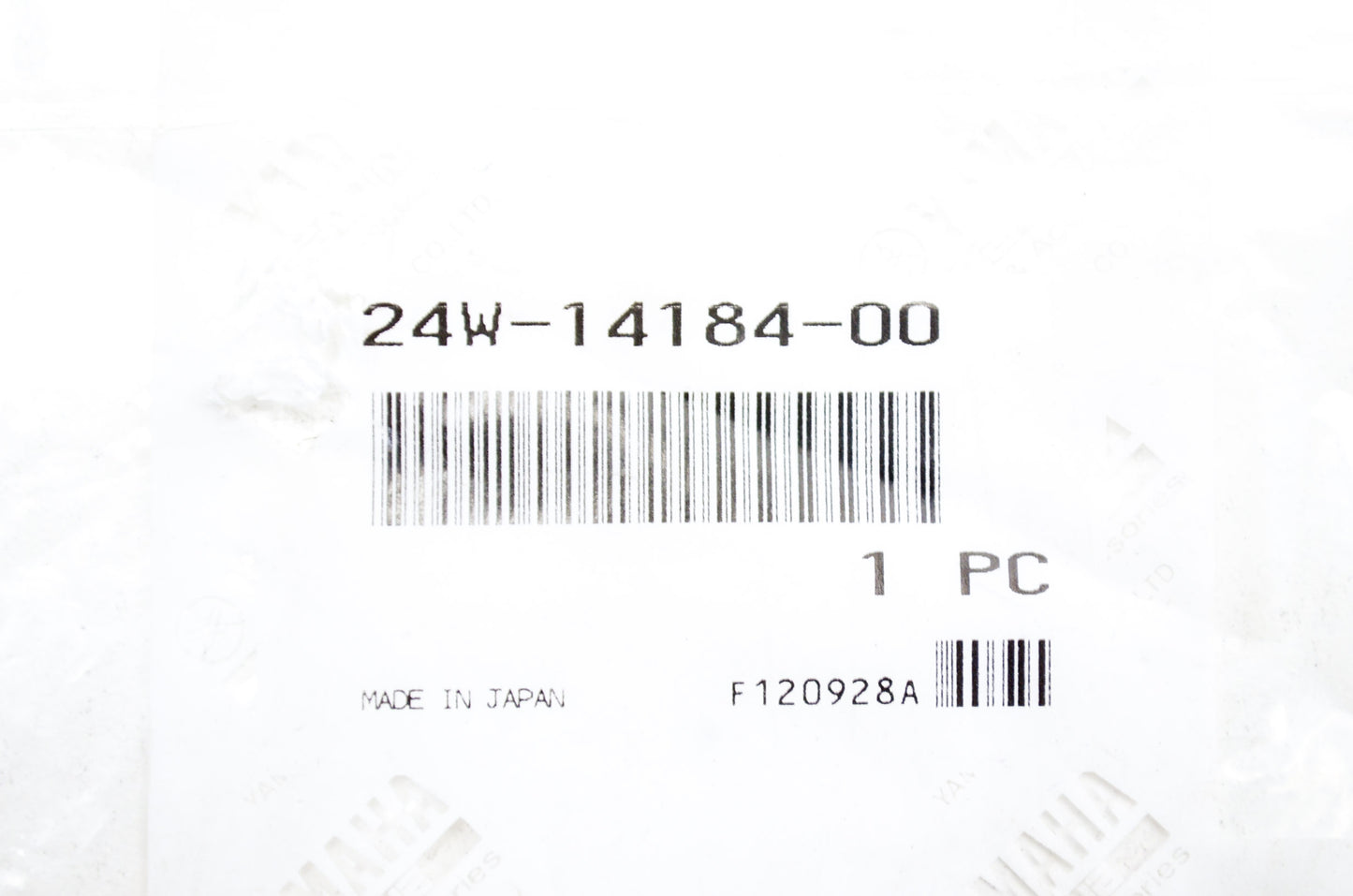 OEM Yamaha 24W-14184-00-00 Float Chamber Gasket NOS