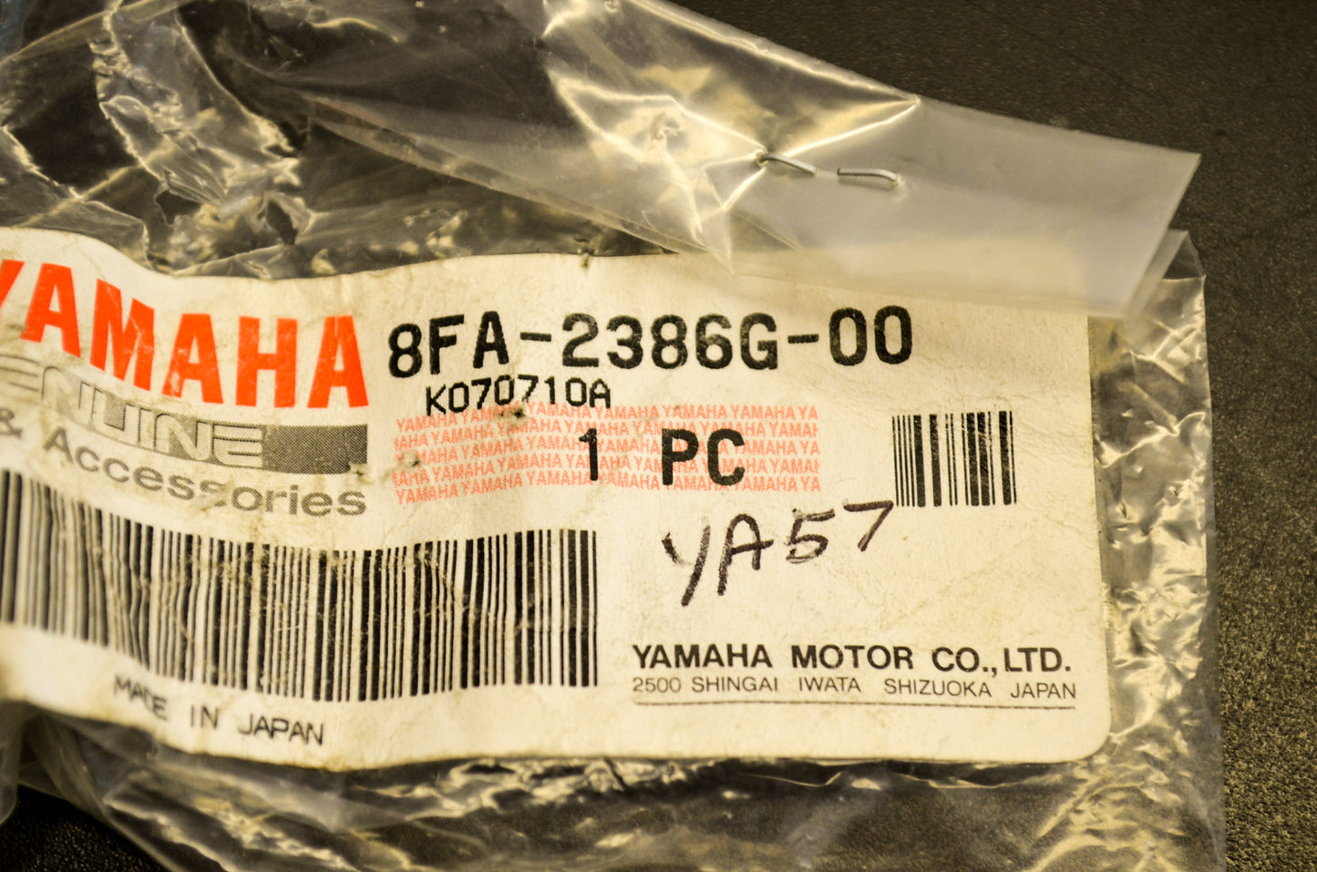 OEM Yamaha 8FA-2386G-00-00 Front Stabilizer Bushing Qty 2 NOS