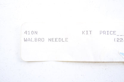 New Walbro Needle NOS