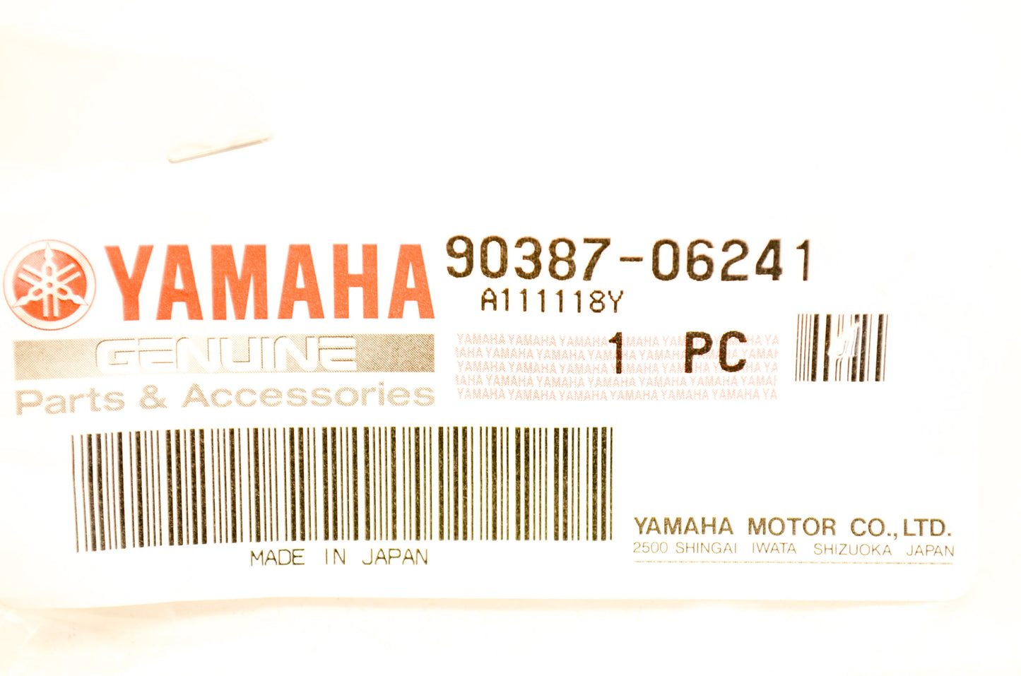 OEM Yamaha 90387-06241-00 Collar NOS