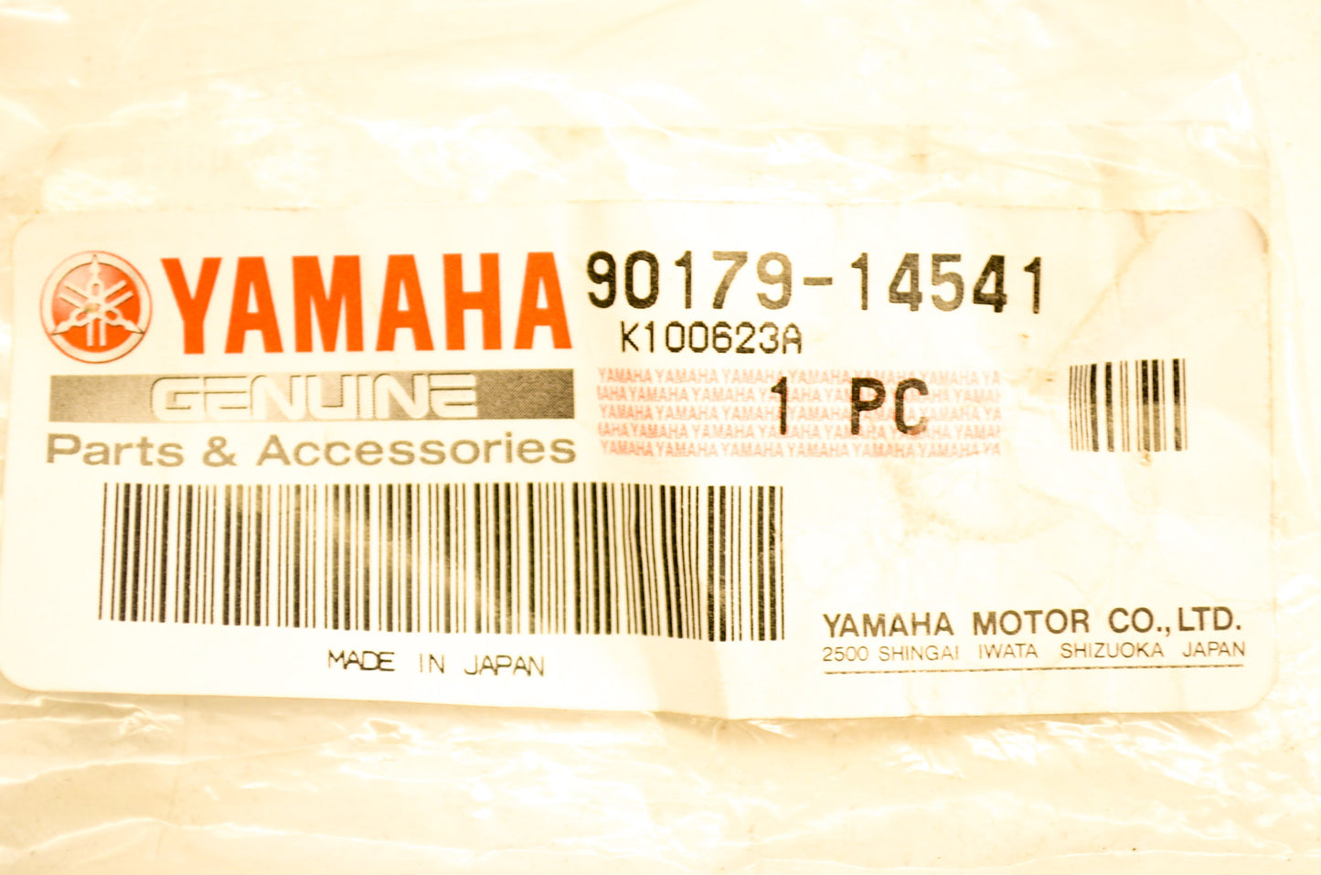 OEM Yamaha 90179-14541-00 Special Shape Nut NOS