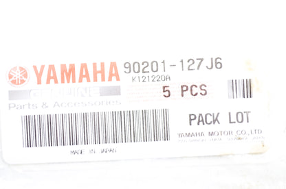 OEM Yamaha 90201-127J6-00 Plate Washer Qty 5 NOS