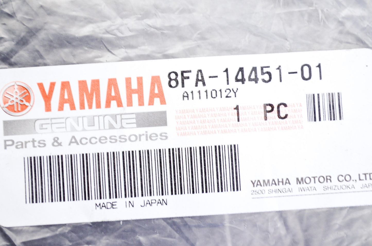 OEM Yamaha 8FA-14451-01-00 Air Cleaner Element NOS